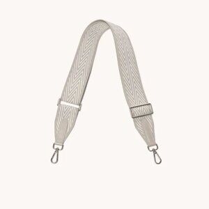 Senreve Adjustable Statement Shoulder Strap (Sand / Silver)